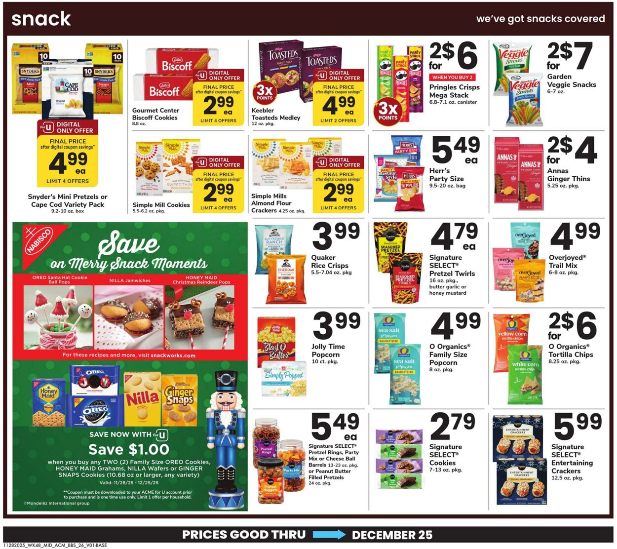 Weekly ad Acme 11/28/2025 - 12/25/2025