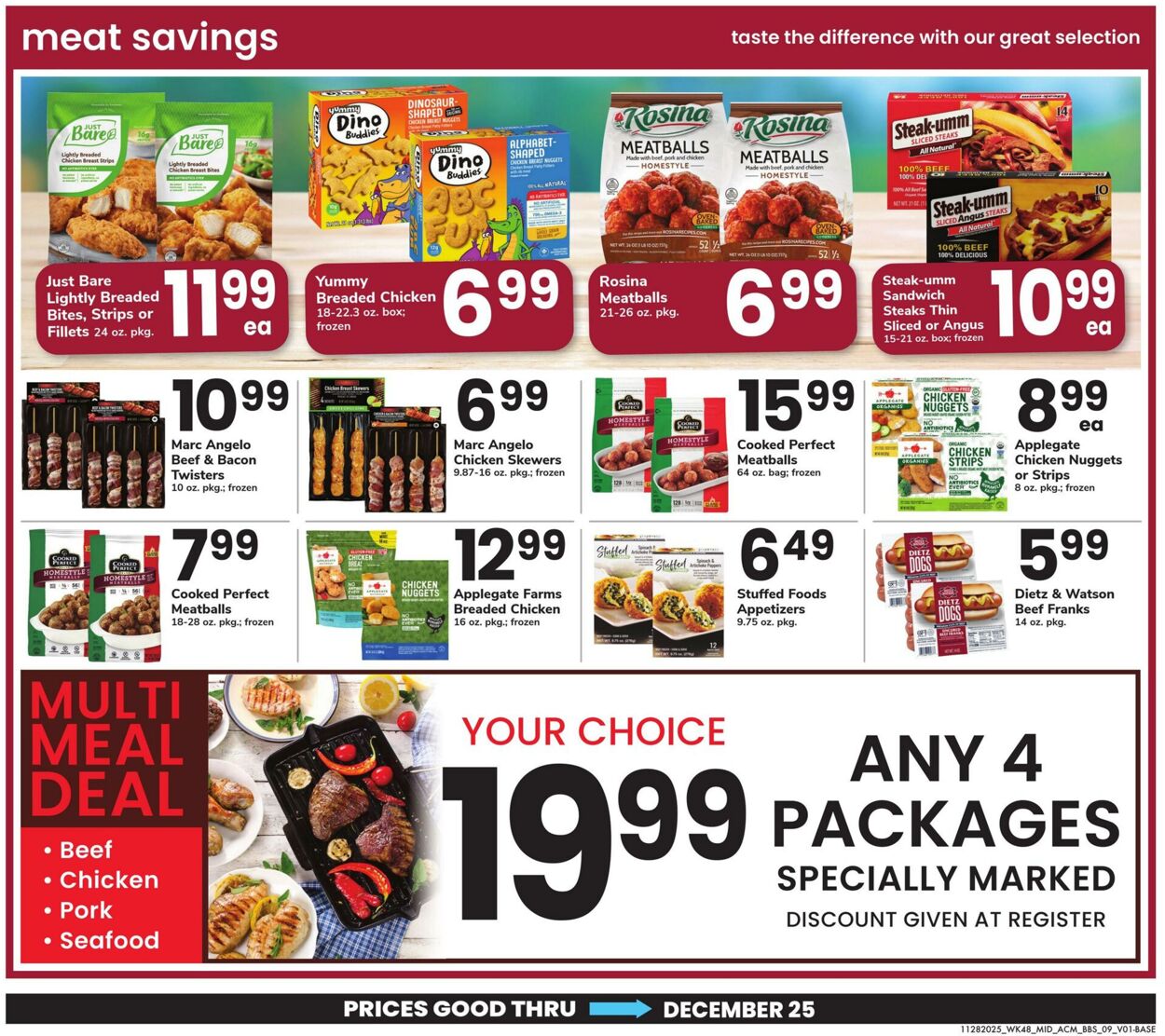 Weekly ad Acme 11/28/2025 - 12/25/2025