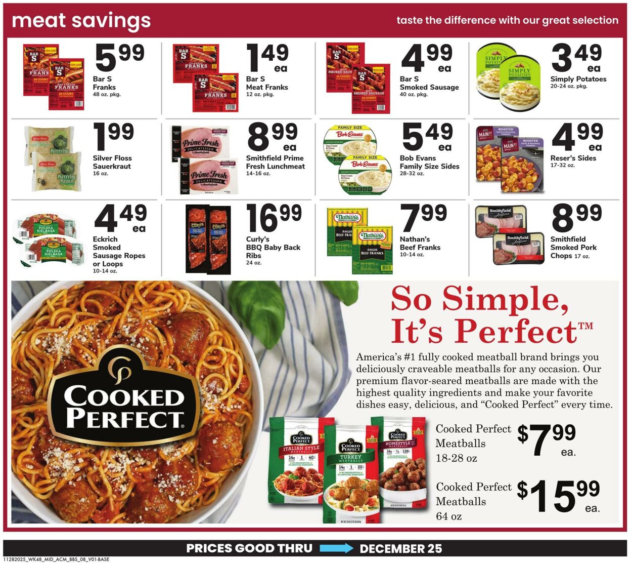 Weekly ad Acme 11/28/2025 - 12/25/2025