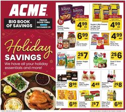 Weekly ad Acme 12/19/2025 - 01/01/2026