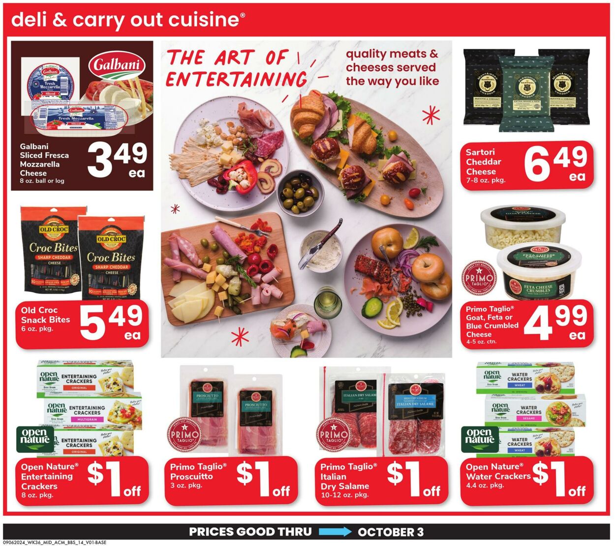 Weekly ad Acme 09/06/2024 - 10/03/2024