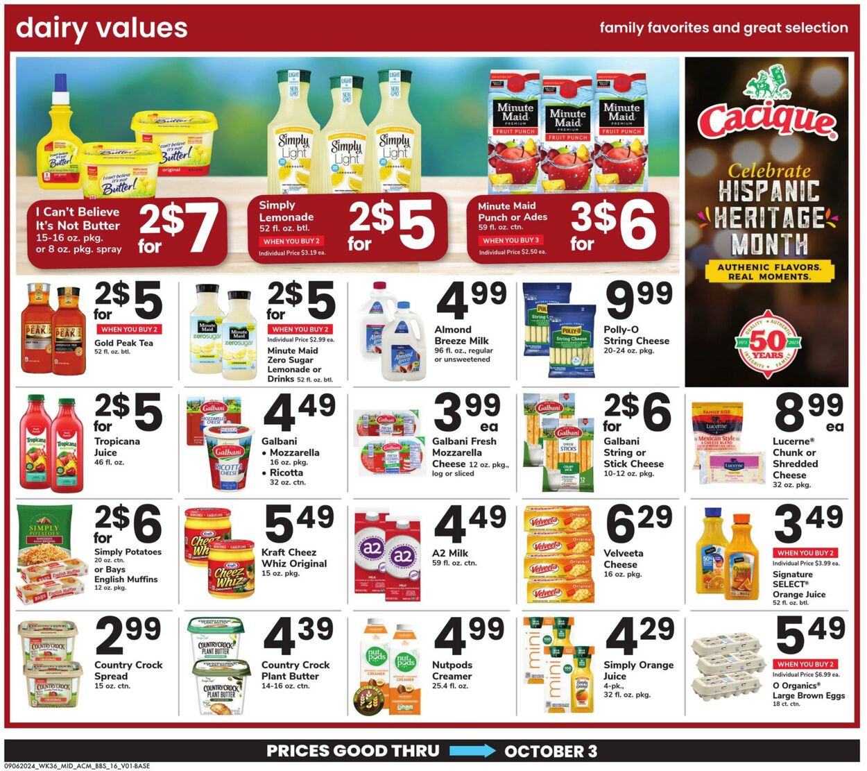 Weekly ad Acme 09/06/2024 - 10/03/2024