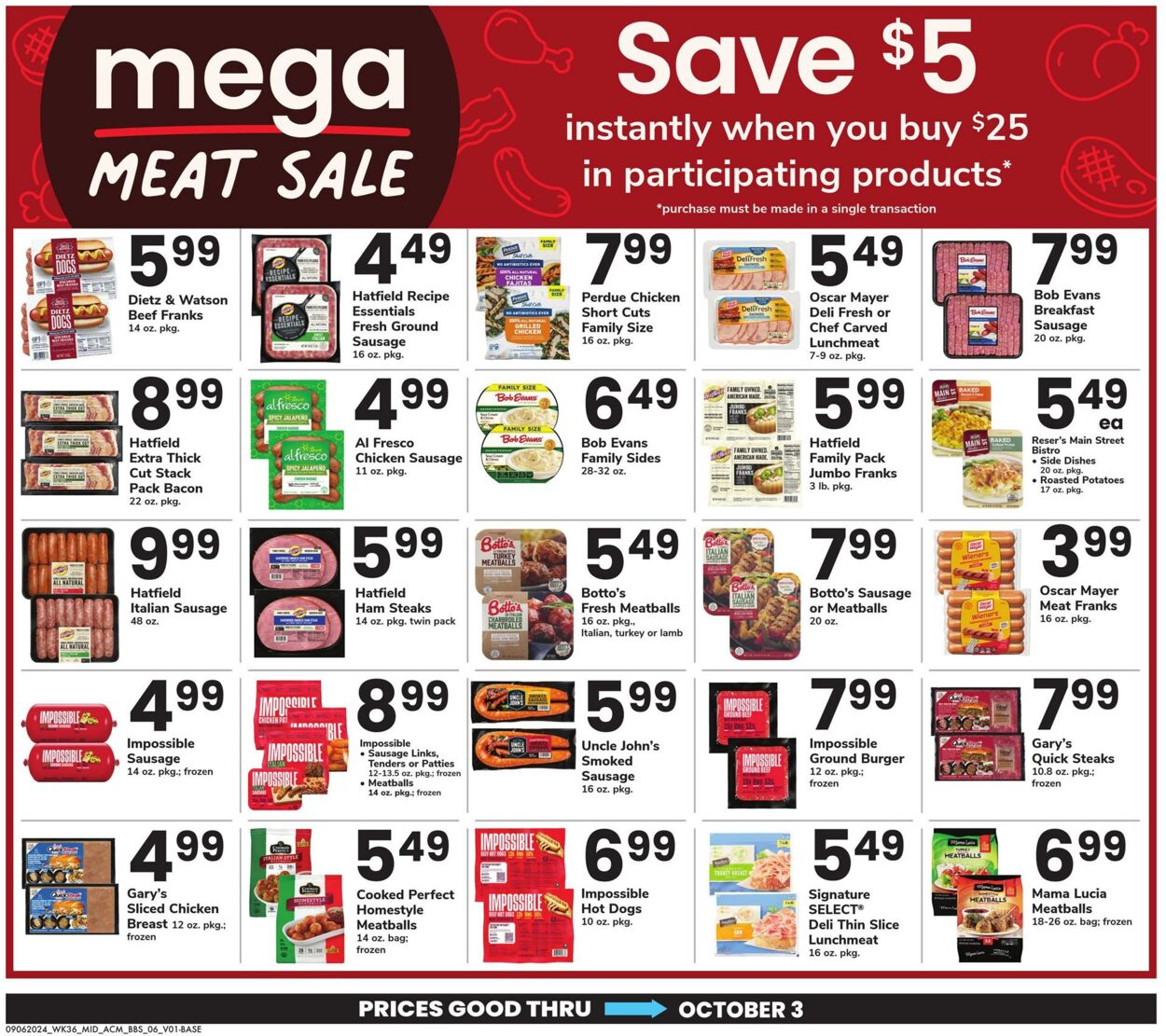 Weekly ad Acme 09/06/2024 - 10/03/2024