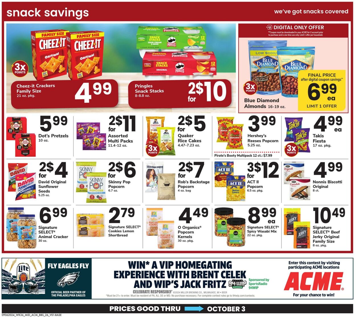 Weekly ad Acme 09/06/2024 - 10/03/2024