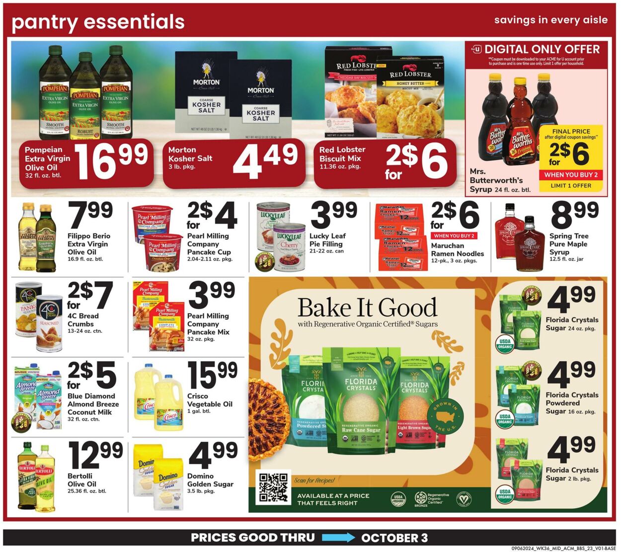 Weekly ad Acme 09/06/2024 - 10/03/2024