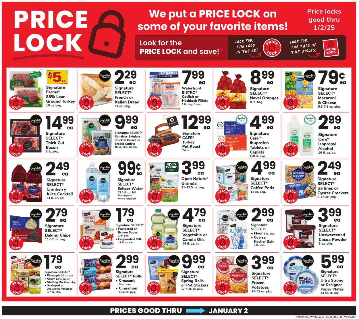 Weekly ad Acme 09/06/2024 - 10/03/2024