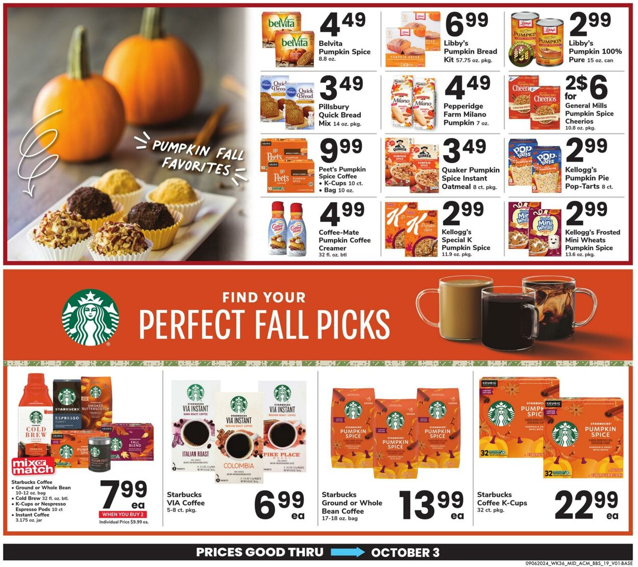 Weekly ad Acme 09/06/2024 - 10/03/2024