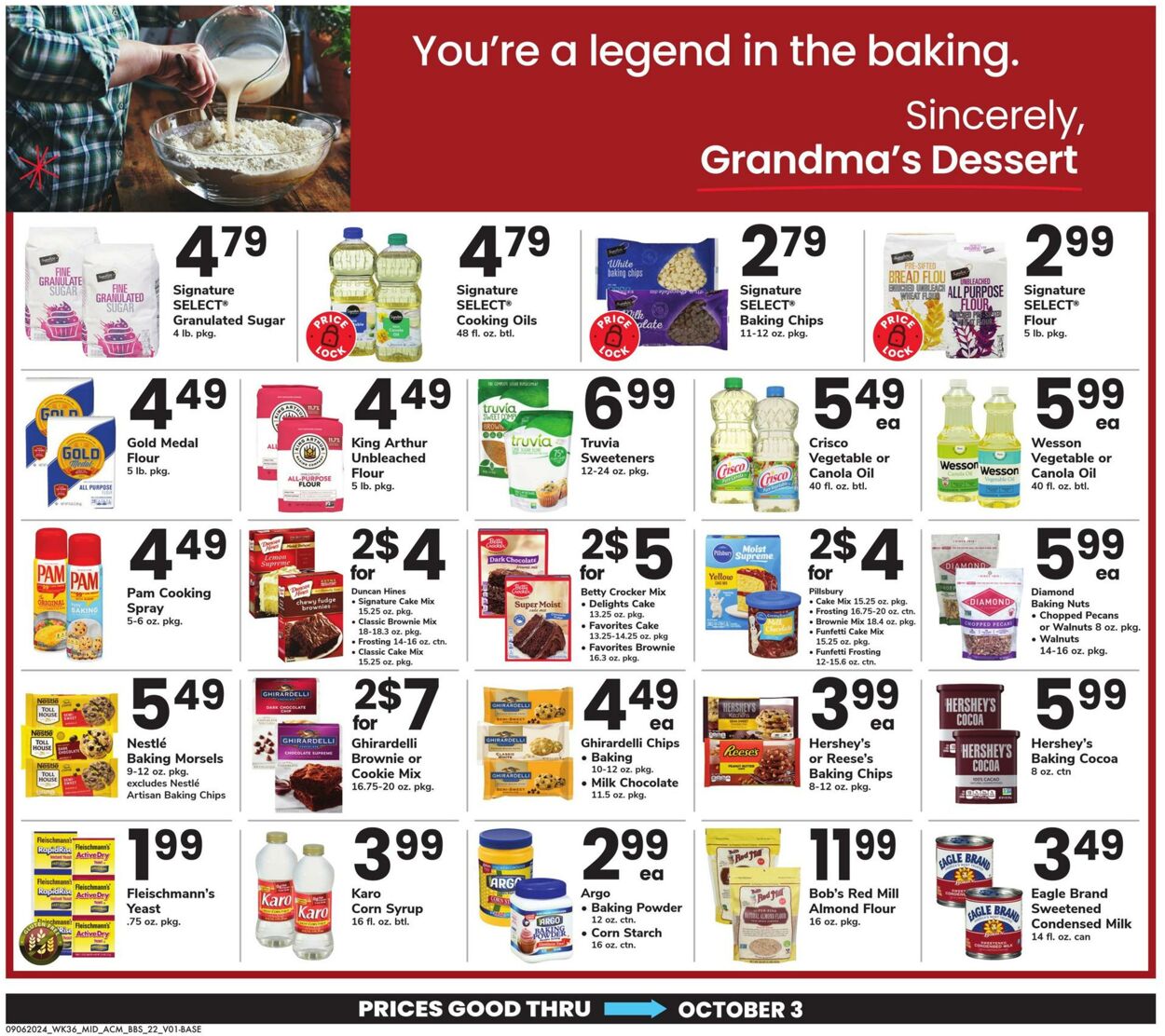 Weekly ad Acme 09/06/2024 - 10/03/2024