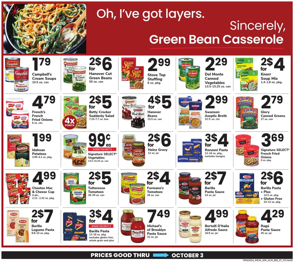 Weekly ad Acme 09/06/2024 - 10/03/2024