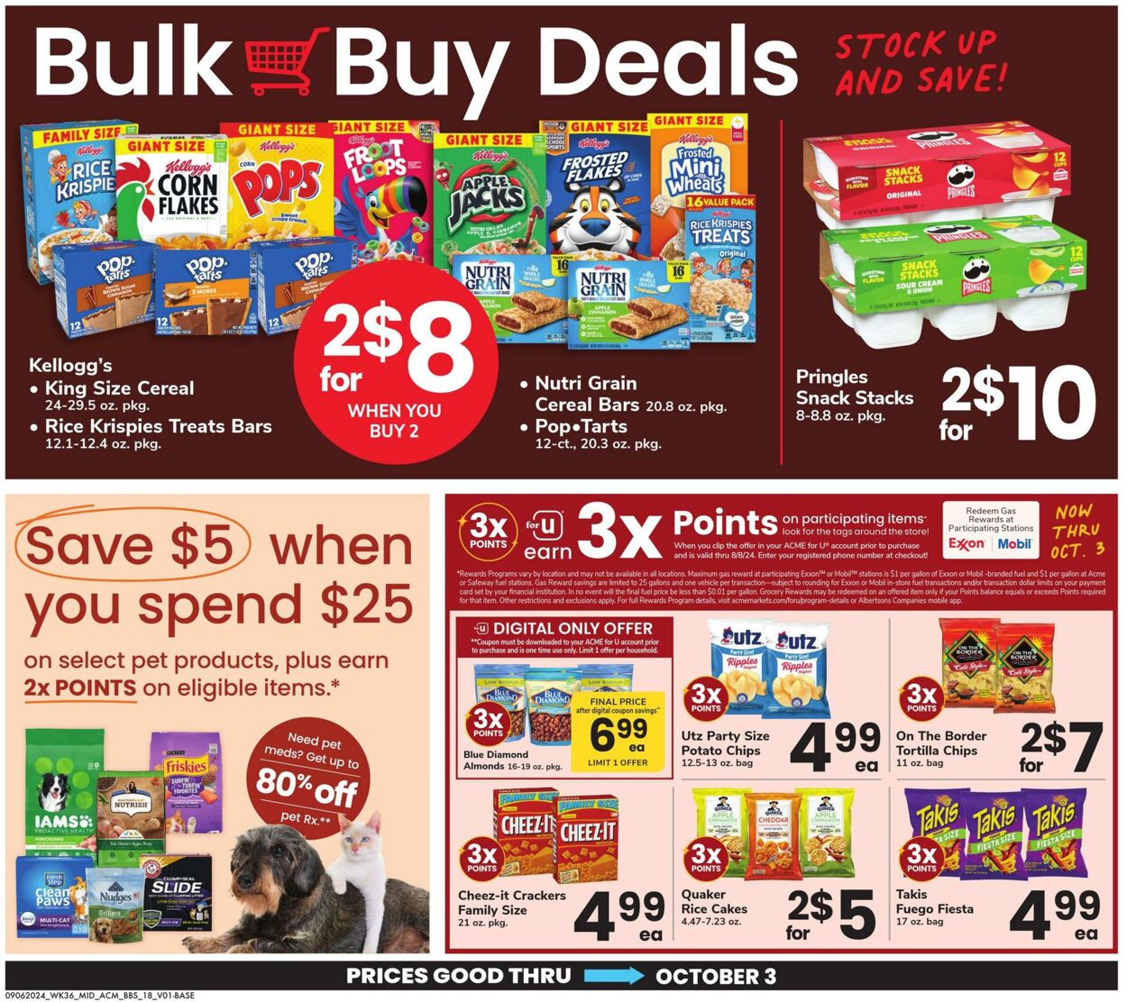 Weekly ad Acme 09/06/2024 - 10/03/2024