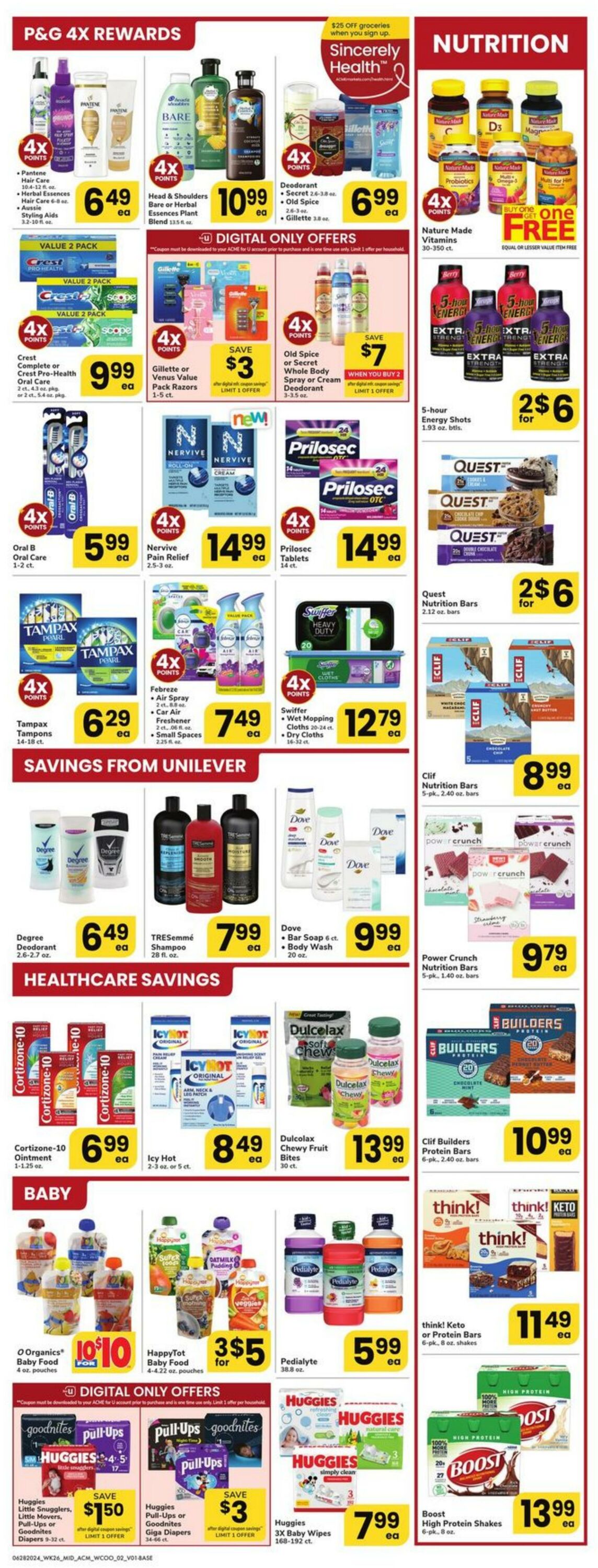Weekly ad Acme 06/28/2024 - 07/11/2024