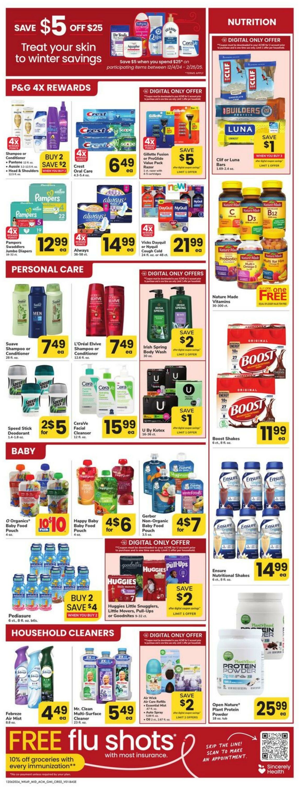 Weekly ad Acme 12/06/2024 - 12/19/2024