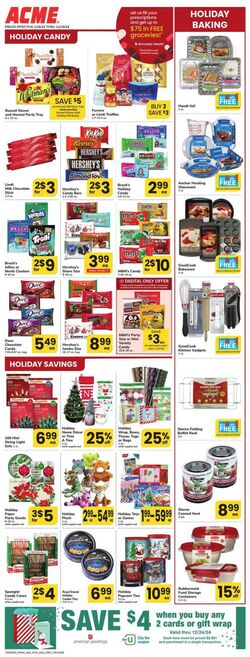 Weekly ad Acme 12/06/2024 - 12/19/2024