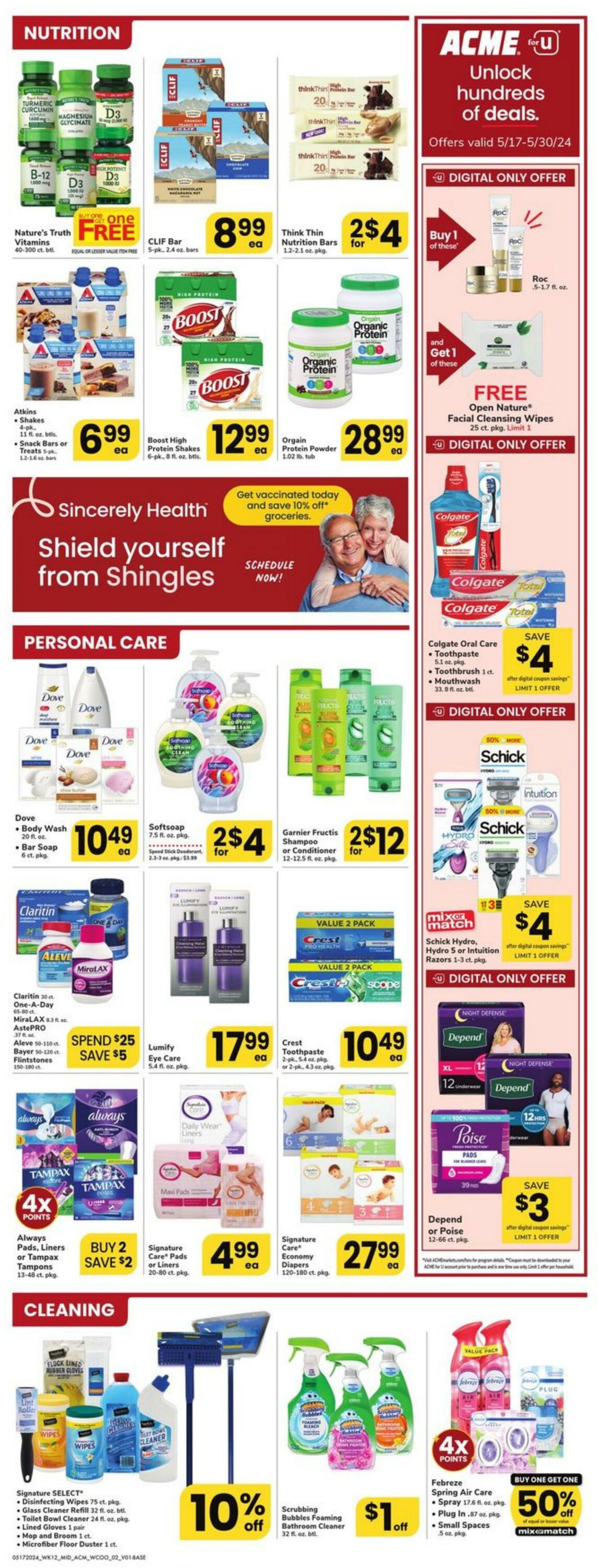 Weekly ad Acme 05/17/2024 - 05/30/2024