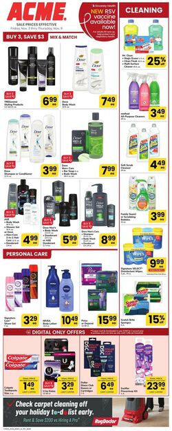 Weekly ad Acme 11/03/2023 - 11/09/2023
