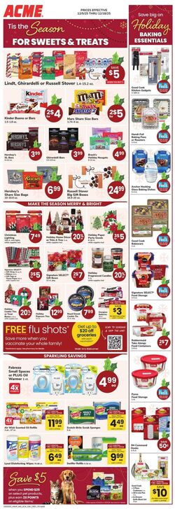 Weekly ad Acme 12/19/2025 - 01/01/2026