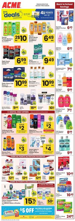Weekly ad Acme 08/15/2025 - 08/28/2025