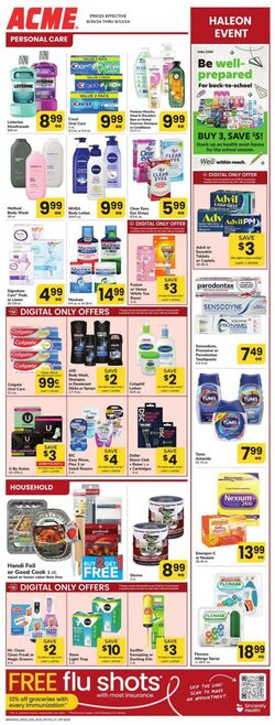 Weekly ad Acme 09/06/2024 - 10/03/2024