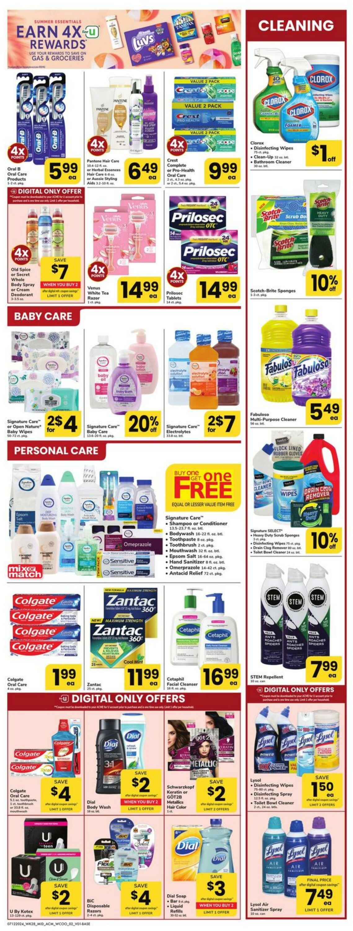 Weekly ad Acme 07/12/2024 - 08/01/2024