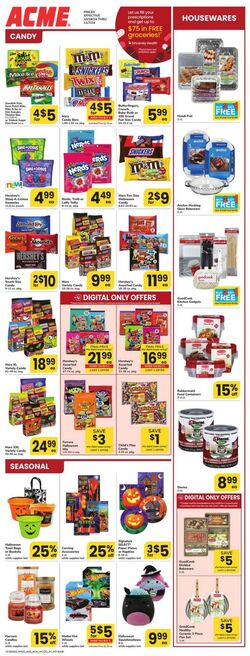 Weekly ad Acme 10/25/2024 - 10/31/2024