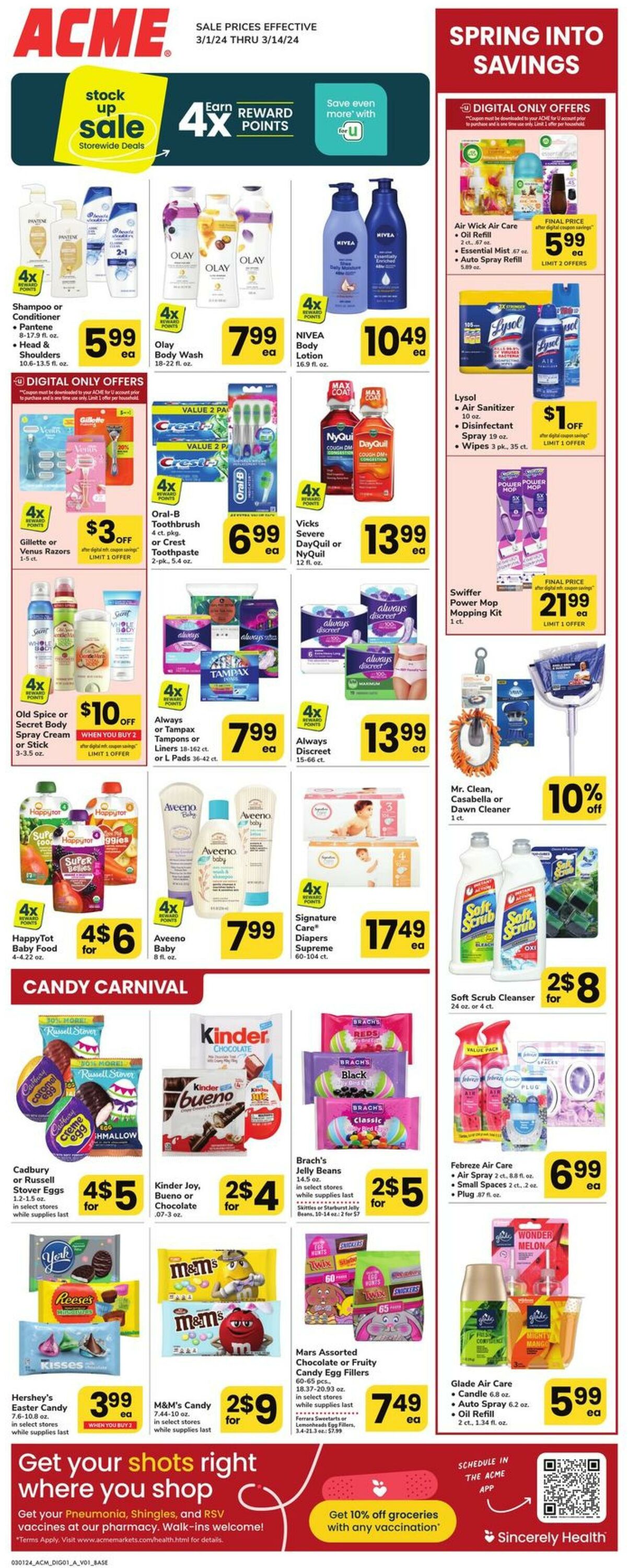 Weekly ad Acme 03/01/2024 - 03/14/2024