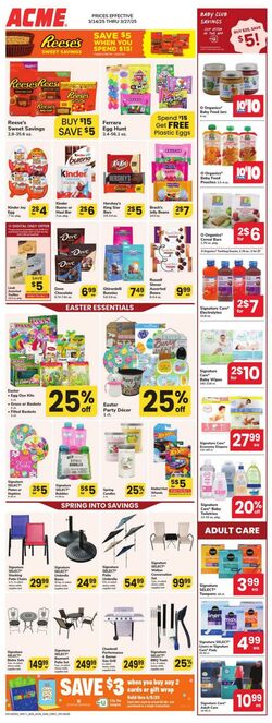 Weekly ad Acme 03/14/2025 - 03/27/2025