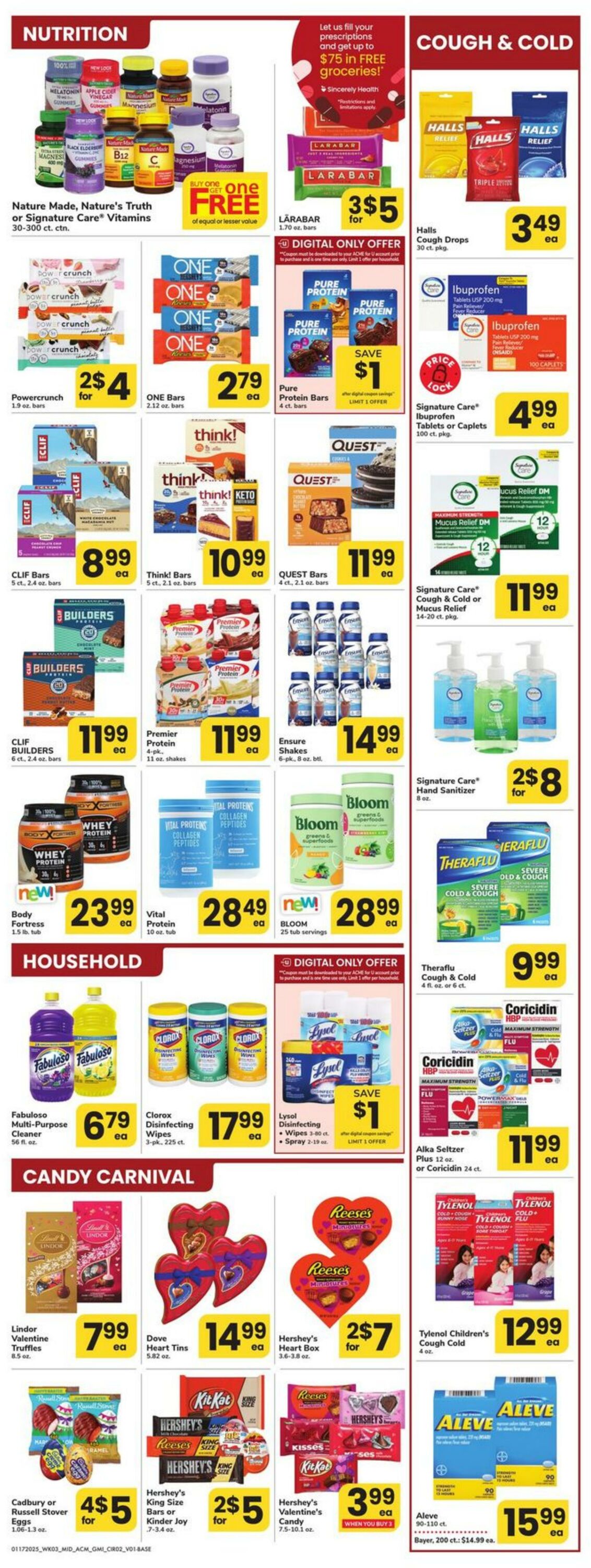 Weekly ad Acme 01/17/2025 - 01/30/2025