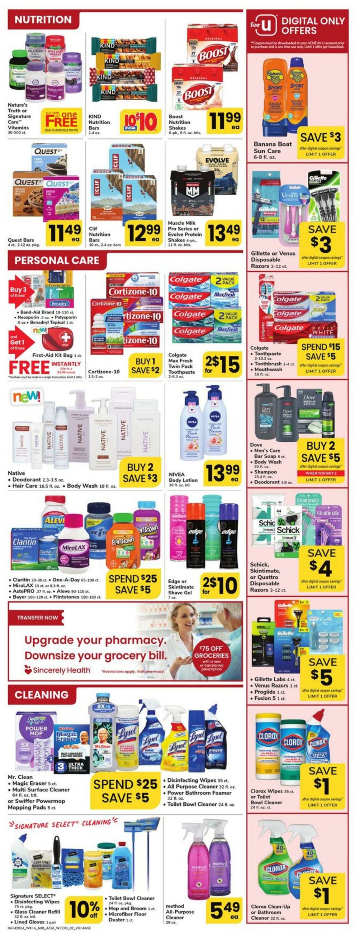 Weekly ad Acme 06/14/2024 - 06/27/2024