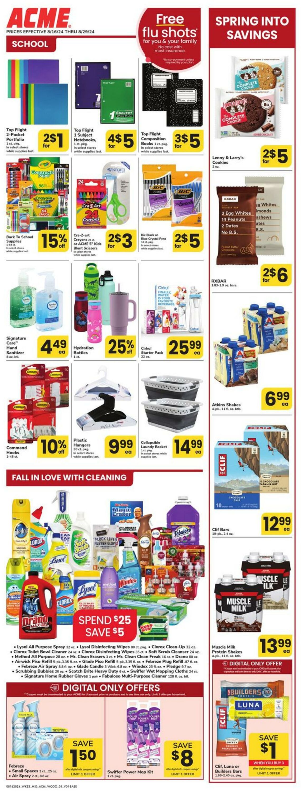 Weekly ad Acme 08/16/2024 - 08/29/2024