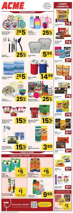 Weekly ad Acme 07/04/2025 - 07/17/2025