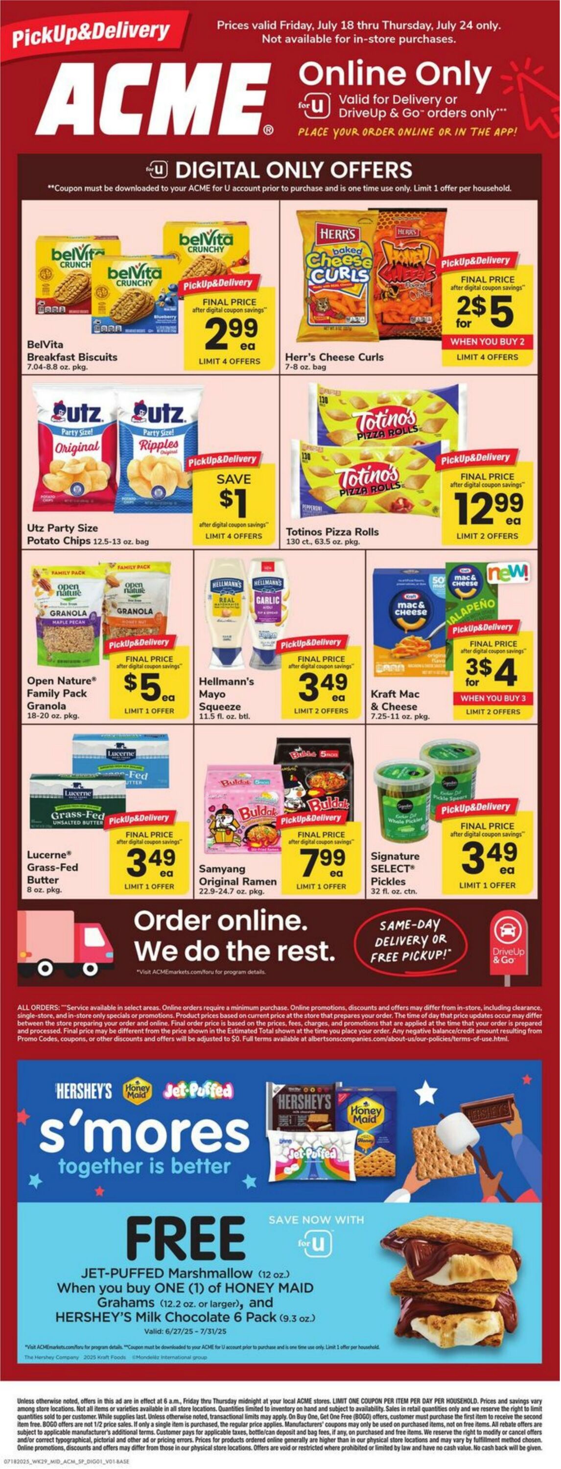 Weekly ad Acme 07/18/2025 - 07/24/2025