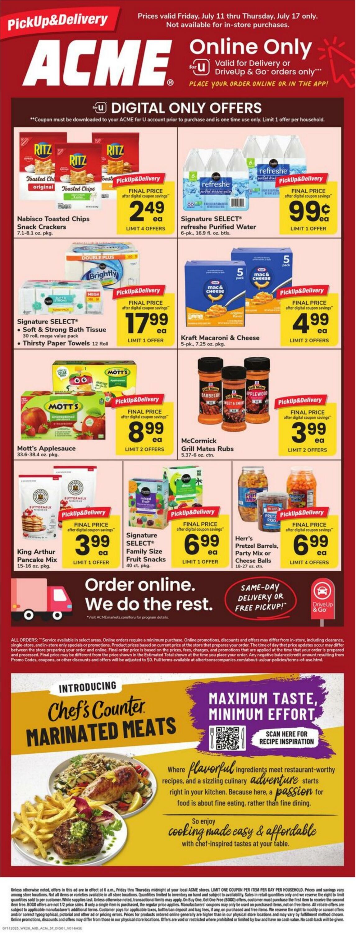 Weekly ad Acme 07/11/2025 - 07/17/2025
