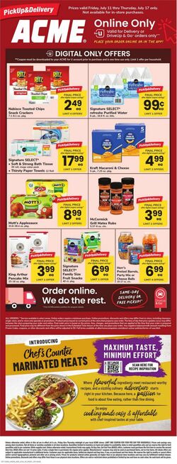 Weekly ad Acme 07/11/2025 - 07/17/2025
