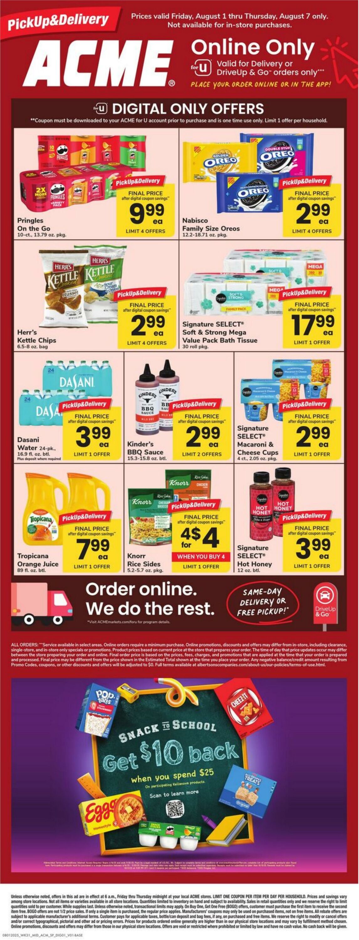 Weekly ad Acme 08/01/2025 - 08/07/2025