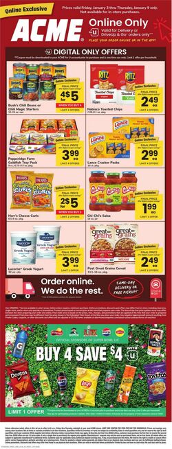 Weekly ad Acme 11/29/2024 - 12/26/2024