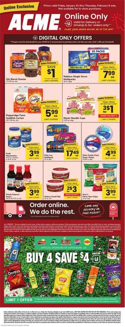 Weekly ad Acme 11/29/2024 - 12/26/2024