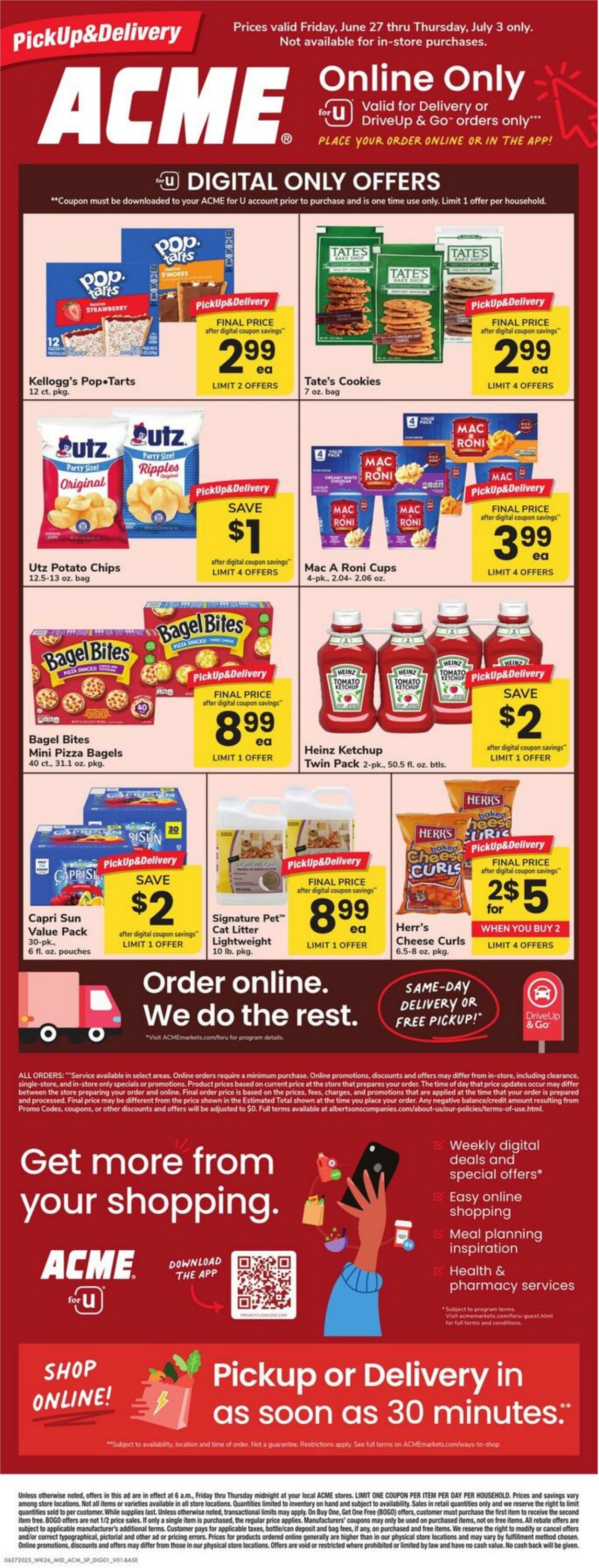 Weekly ad Acme 06/27/2025 - 07/03/2025