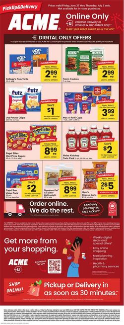 Weekly ad Acme 06/27/2025 - 07/03/2025