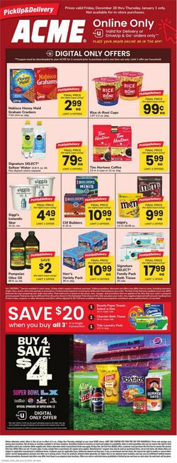 Weekly ad Acme 12/26/2025 - 01/01/2026