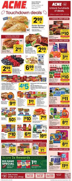 Weekly ad Acme 01/01/2024 - 12/31/2024