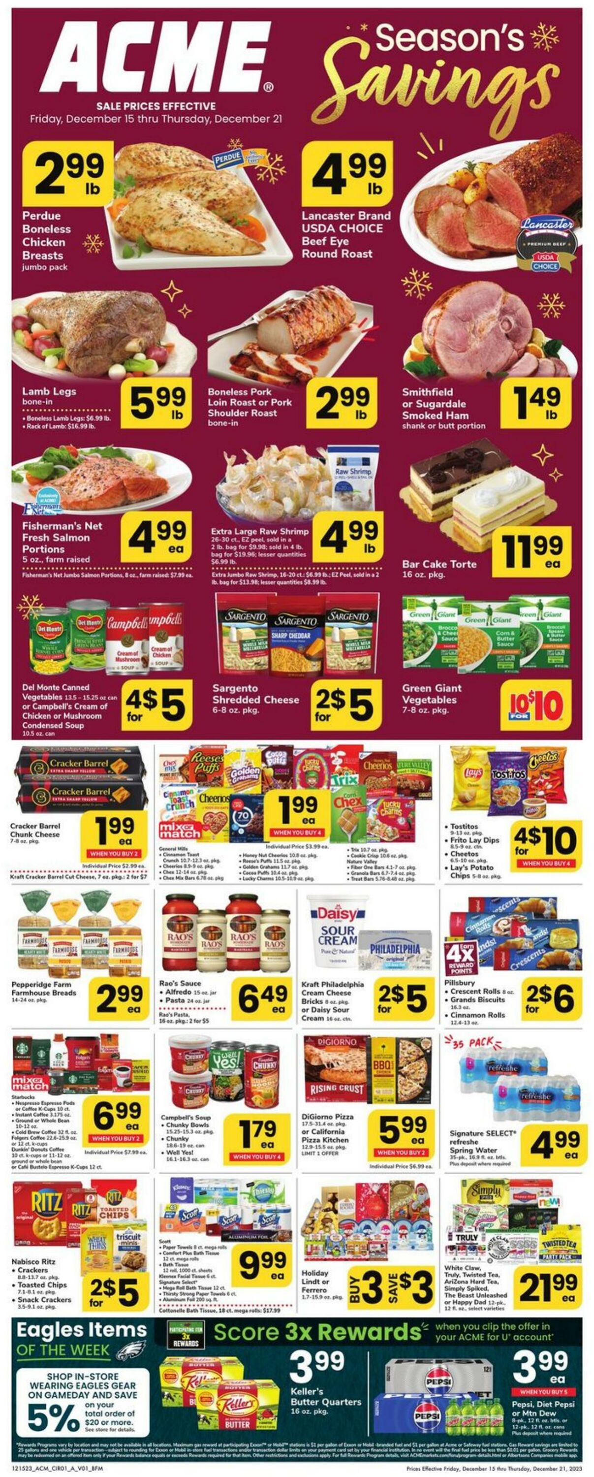 Weekly ad Acme 12/15/2023 - 12/21/2023