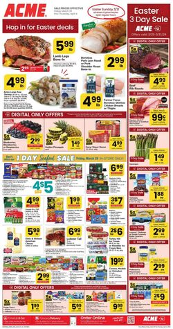 Weekly ad Acme 03/29/2024 - 03/31/2024