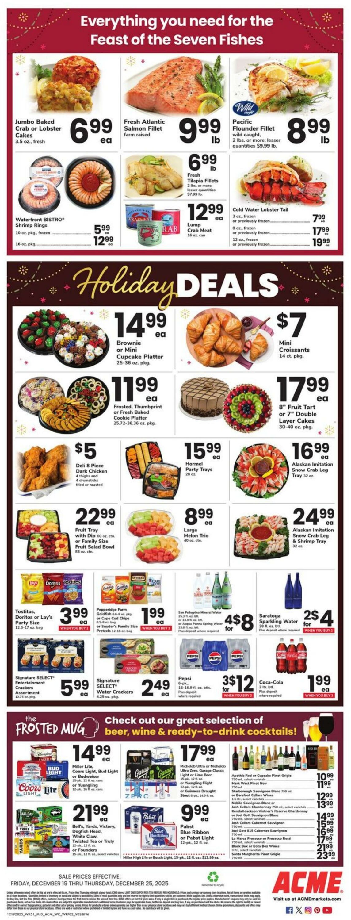 Weekly ad Acme 12/19/2025 - 12/25/2025