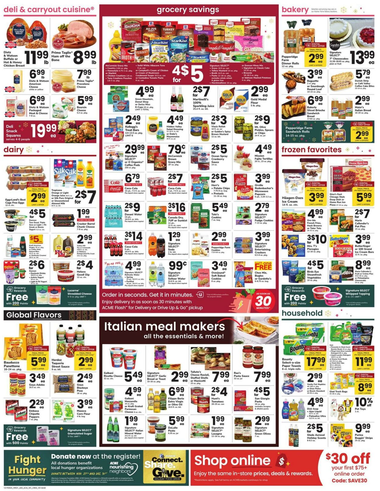 Weekly ad Acme 12/19/2025 - 12/25/2025