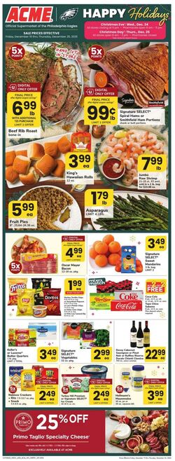 Weekly ad Acme 12/19/2025 - 01/01/2026