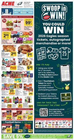 Weekly ad Acme 09/05/2025 - 09/11/2025