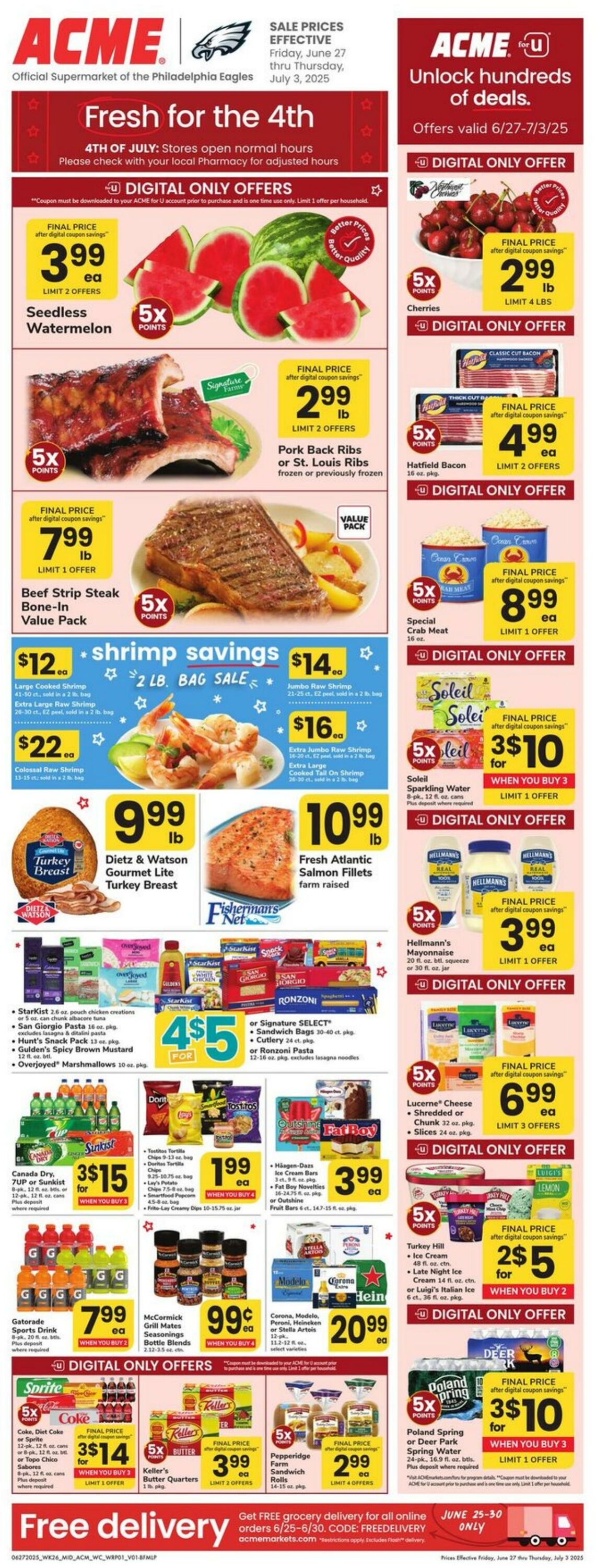 Weekly ad Acme 06/27/2025 - 07/03/2025