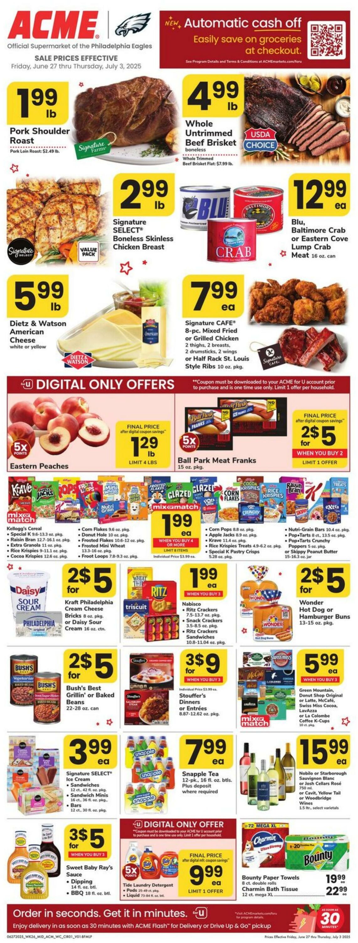 Weekly ad Acme 06/27/2025 - 07/03/2025