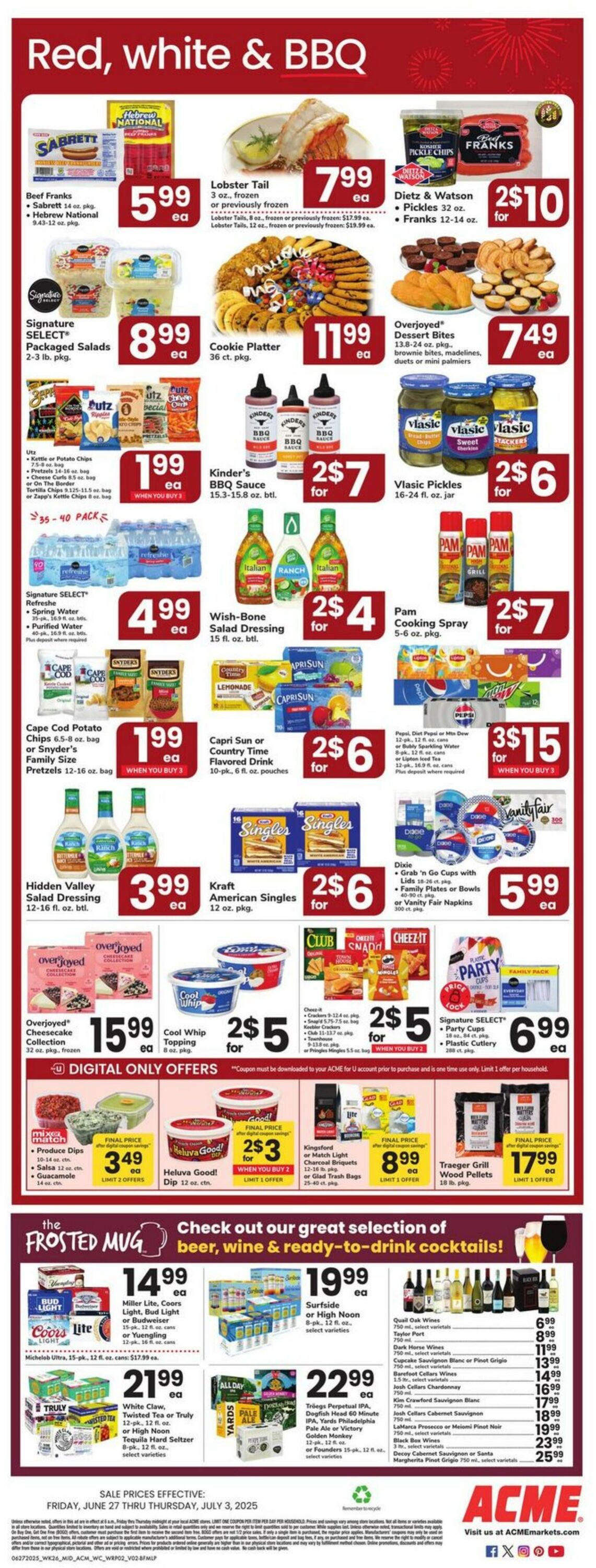 Weekly ad Acme 06/27/2025 - 07/03/2025