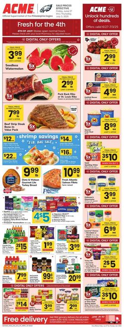 Weekly ad Acme 06/27/2025 - 07/03/2025
